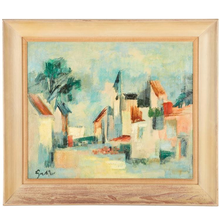 Egon Adler comparable auction result: egon adler painting
