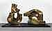 Henry Moore (1898-1986) Large Four Piece Reclining Figure signed and numbered ‘Moore 7/7’ (on the to comparable sale