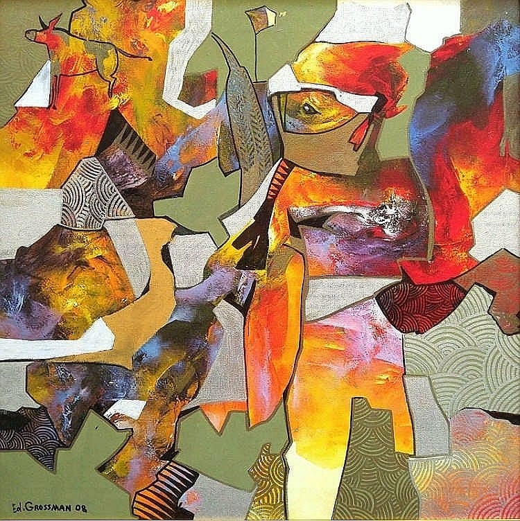 Eduard Grossman comparable auction result: eduard grossman russian israeli born 1946