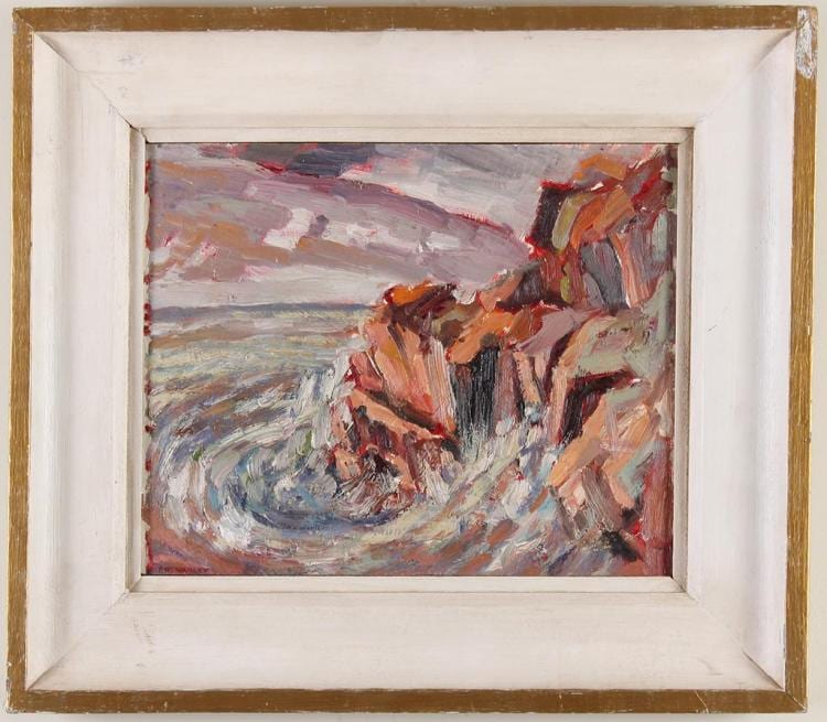 Frederick Horsman Varley comparable auction result: frederick horsman varley 1881 1969 canada plein air composition oil on board landscape composition in expressive brushstrokes
