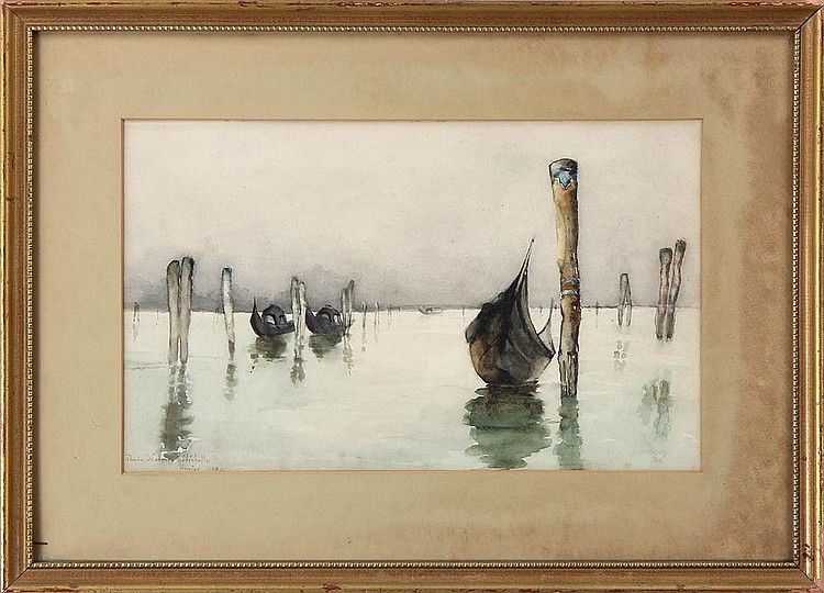 Rhoda Holmes Nicholls comparable auction result: rhoda holmes nicholls american 1854 1930