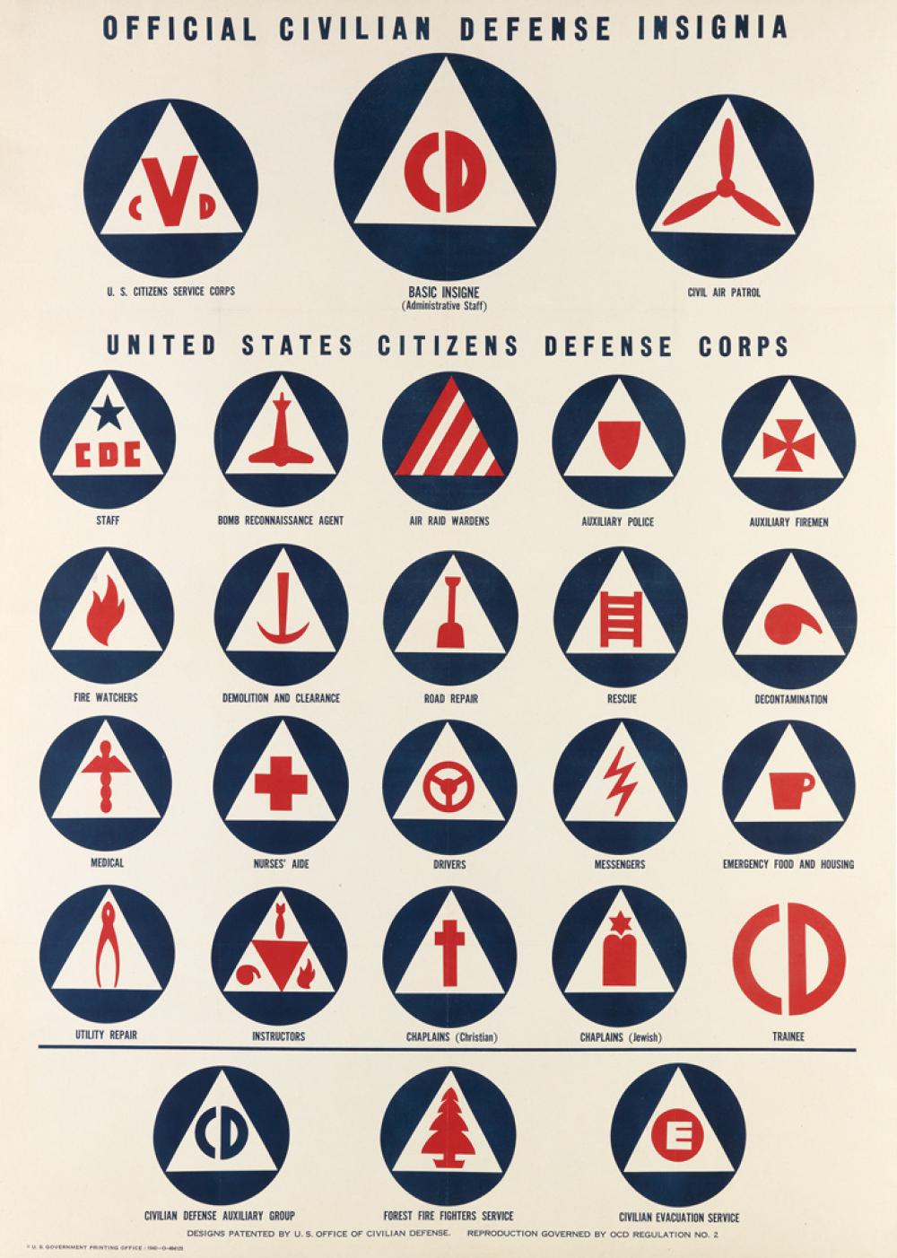 charles coiner 1898 1989 official civilian defense insignia 1942 39x28 inches 99x71 cm u s government printing office washingt · Swann Auction Galleries · 2017-05-25 Charles Coiner comparable auction result: charles coiner 1898 1989 official civilian defense insignia 1942 39x28 inches 99x71 cm u s government printing office washingt