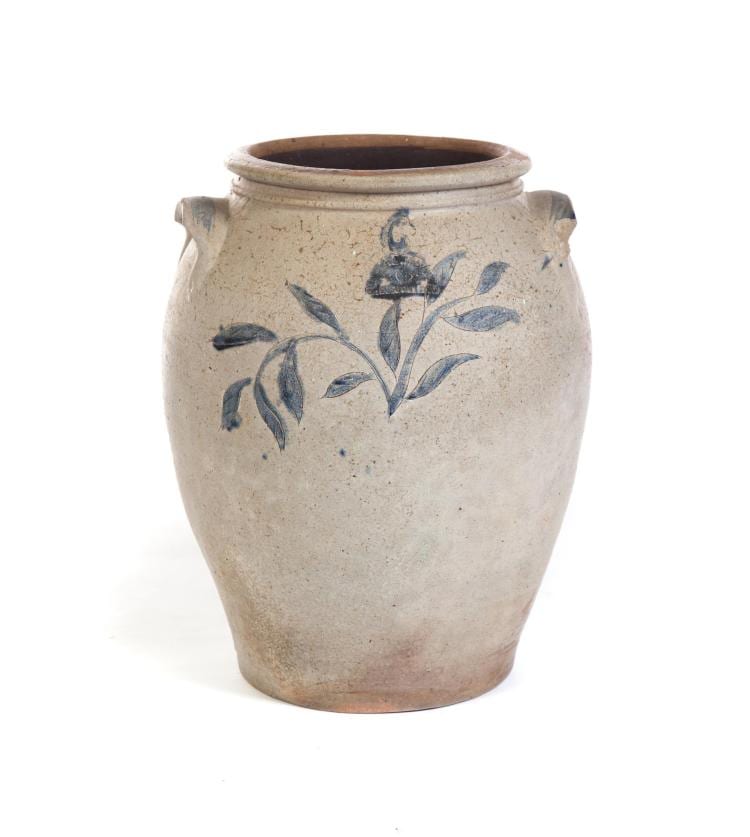 OHIO STONEWARE CROCK. sold by Garth's Auctioneers & Appraisers, lot 610 — auction record photograph