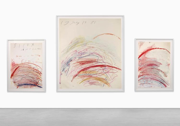 Cy Twombly | Silex Scintillans comparable sale