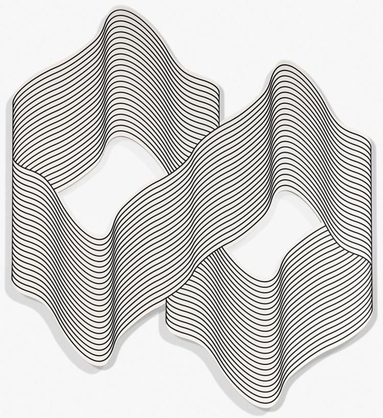 Philippe Decrauzat comparable auction result: philippe decrauzat n en 1974 sans titre 2008 acrylique sur toile