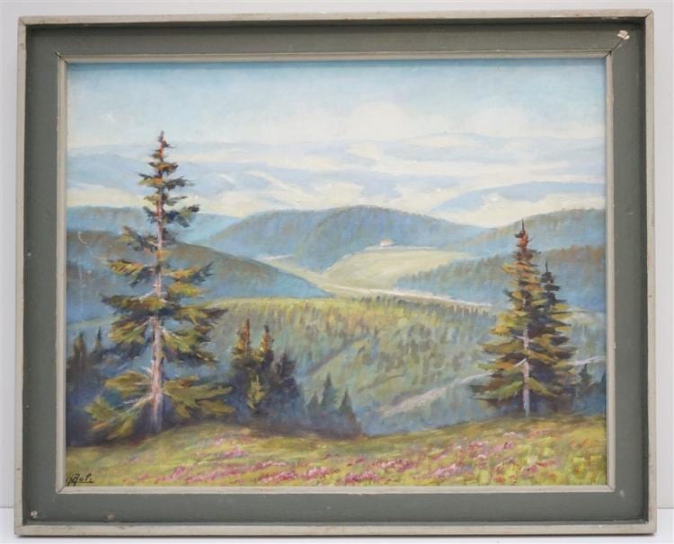Hermann Ruf comparable auction result: hermann ruf 1892 1970 german mountains