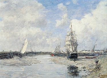 EUGENE BOUDIN sold by Sotheby's, lot 301 — auction record photograph