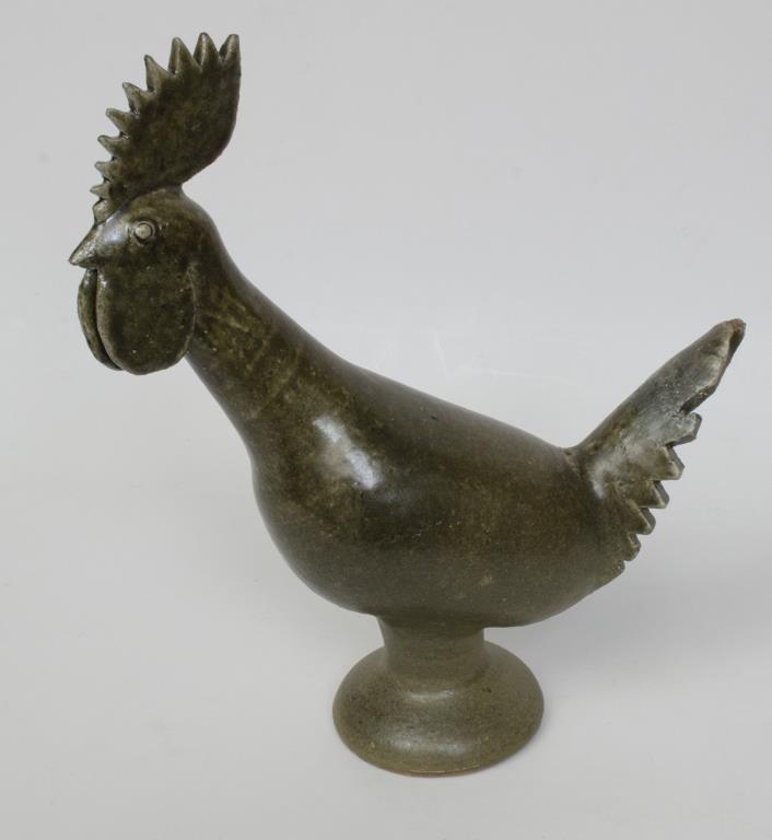 Edwin Meaders comparable auction result: edwin meaders scratch signed rooster