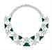 A MAGNIFICENT EMERALD AND DIAMOND 'PALMETTE' NECKLACE, BY Edmond Chin For T comparable sale
