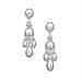 A UNIQUE PAIR OF NATURAL PEARL AND DIAMOND EAR PENDANTS, BY Etcetera For Pa comparable sale
