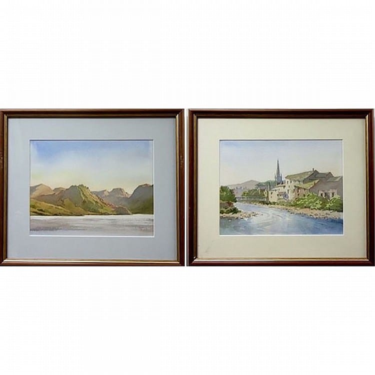 len roope british 1917 2005 rannerdale knotts cumberland old cockermouth two watercolours each signed lower right titled lower left each sight 10 x 13 25 4 x 33 cm · Waddington's · 2017-05-18 Len Roope comparable auction result: len roope british 1917 2005 rannerdale knotts cumberland old cockermouth two watercolours each signed lower right titled lower left each sight 10 x 13 25 4 x 33 cm