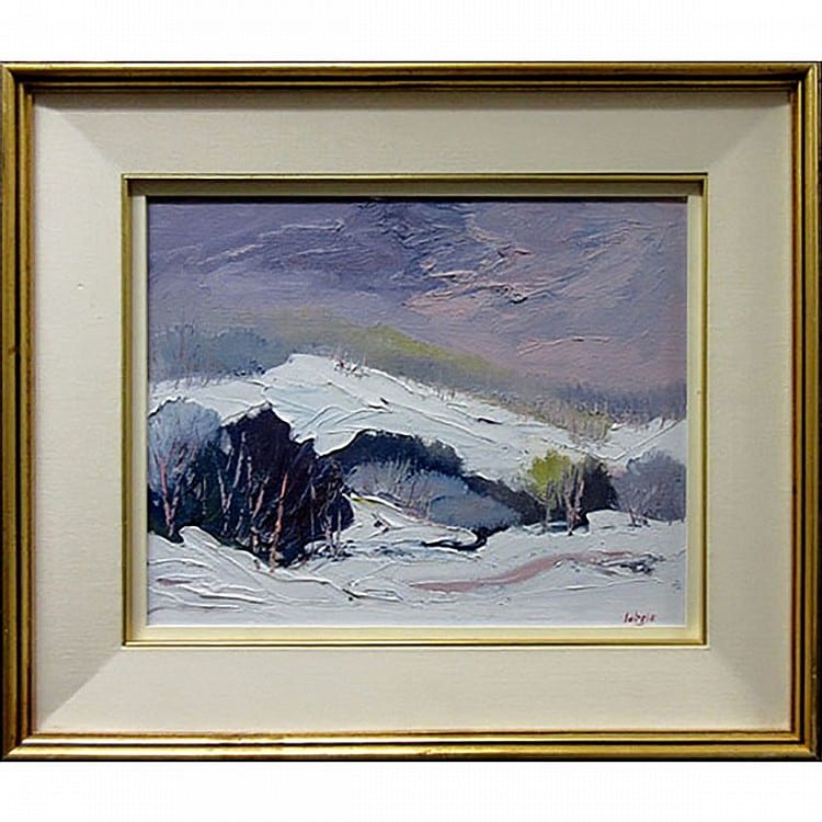 Fernand Labelle comparable auction result: fernand labelle canadian 1934 2012 laurentian hillside oil on canvas signed lower right signed titled verso inventory fla 70 16 x 20 40 6 x 50 8 cm