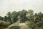 Edwin L. Meadows comparable auction result: edwin l meadows british fl 1857 1867 an old country lane