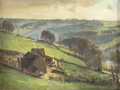 Charles Ernest Cundall comparable auction result: charles ernest cundall british 1890 1971 eastcombe gloucestershire signed cundall 1936 oil on canvas 30cm x 40cm provenance fine art society