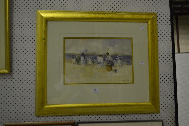 robyn gosbell 1943 australia beach scene watercolour approx 25cm x 38cm · Vickers & Hoad · 2017-05-18 Robyn Gosbell comparable auction result: robyn gosbell 1943 australia beach scene watercolour approx 25cm x 38cm
