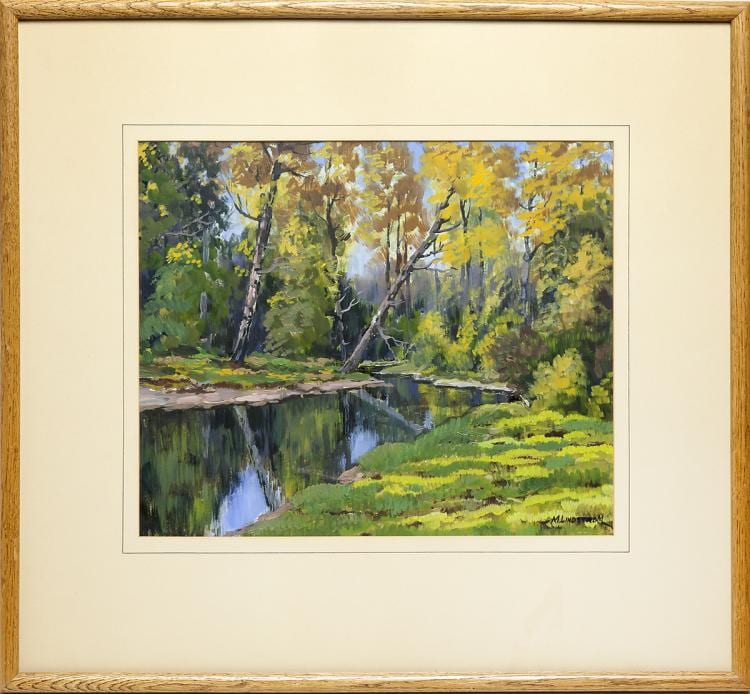 Matt Lindstrom comparable auction result: matt lindstrom untitled