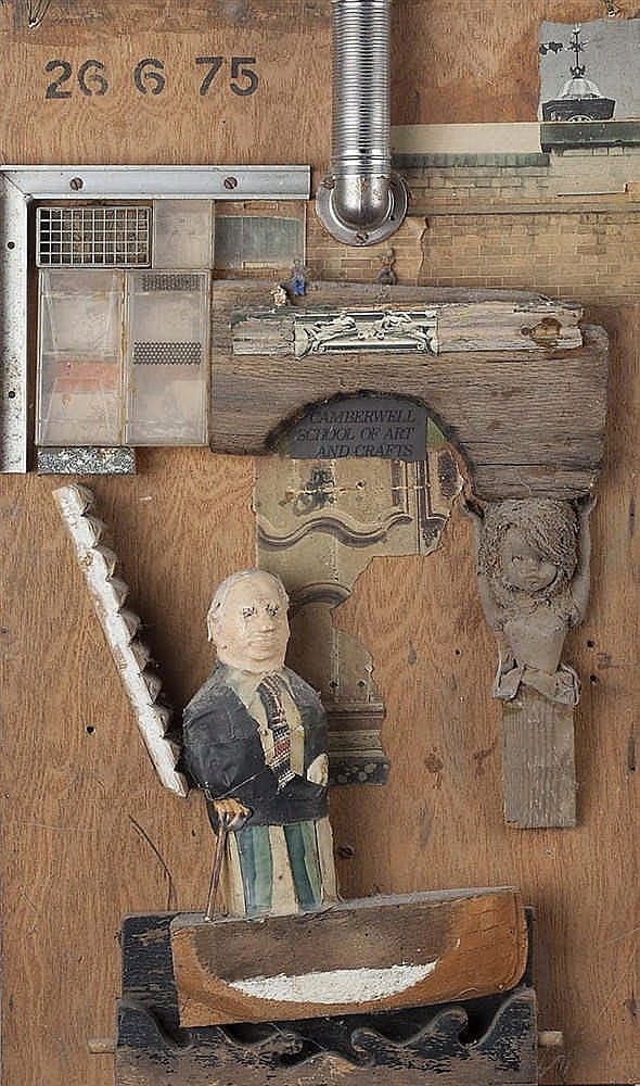 Dick Lee comparable auction result: dick lee 1923 2001 commemorating the retirement of l daniels from camberwell school of arts crafts 1965