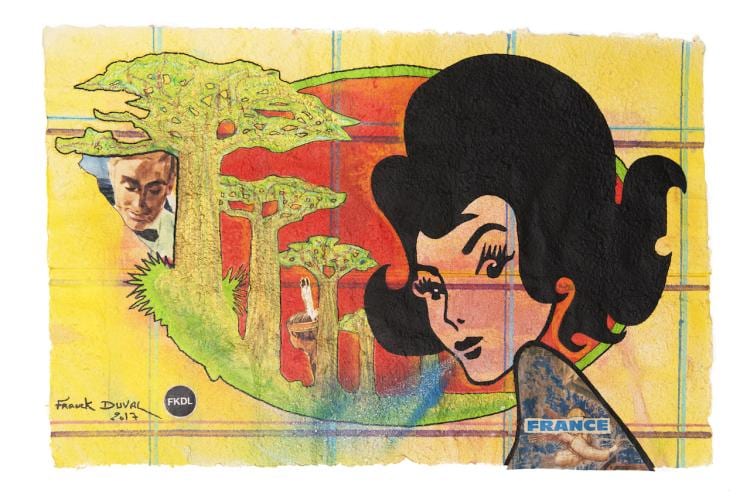 Franck Duval comparable auction result: fkdl ella france