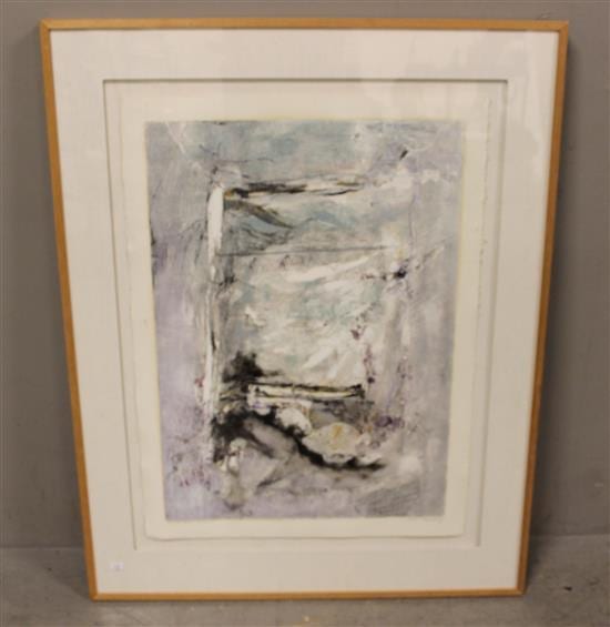 chris ranes california 1929 2002 mixed media winter came early ii pencil signed lower right dated 1981 overall size 39 25 x 31 · Apple Tree Auction Center · 2017-06-01 Chris Ranes comparable auction result: chris ranes california 1929 2002 mixed media winter came early ii pencil signed lower right dated 1981 overall size 39 25 x 31