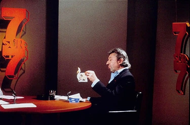 michel ginies 1952 serge gainsbourg brulant un billet de 500 francs 1984 · Cornette de Saint-Cyr · 2017-06-19 Michel Ginies comparable auction result: michel ginies 1952 serge gainsbourg brulant un billet de 500 francs 1984