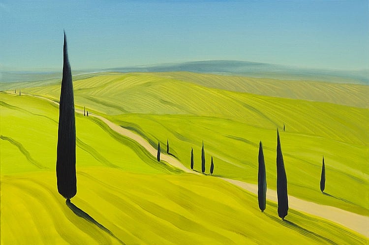 Jacek Malinowski comparable auction result: jacek malinowski b 1969 toscana xxv 2017