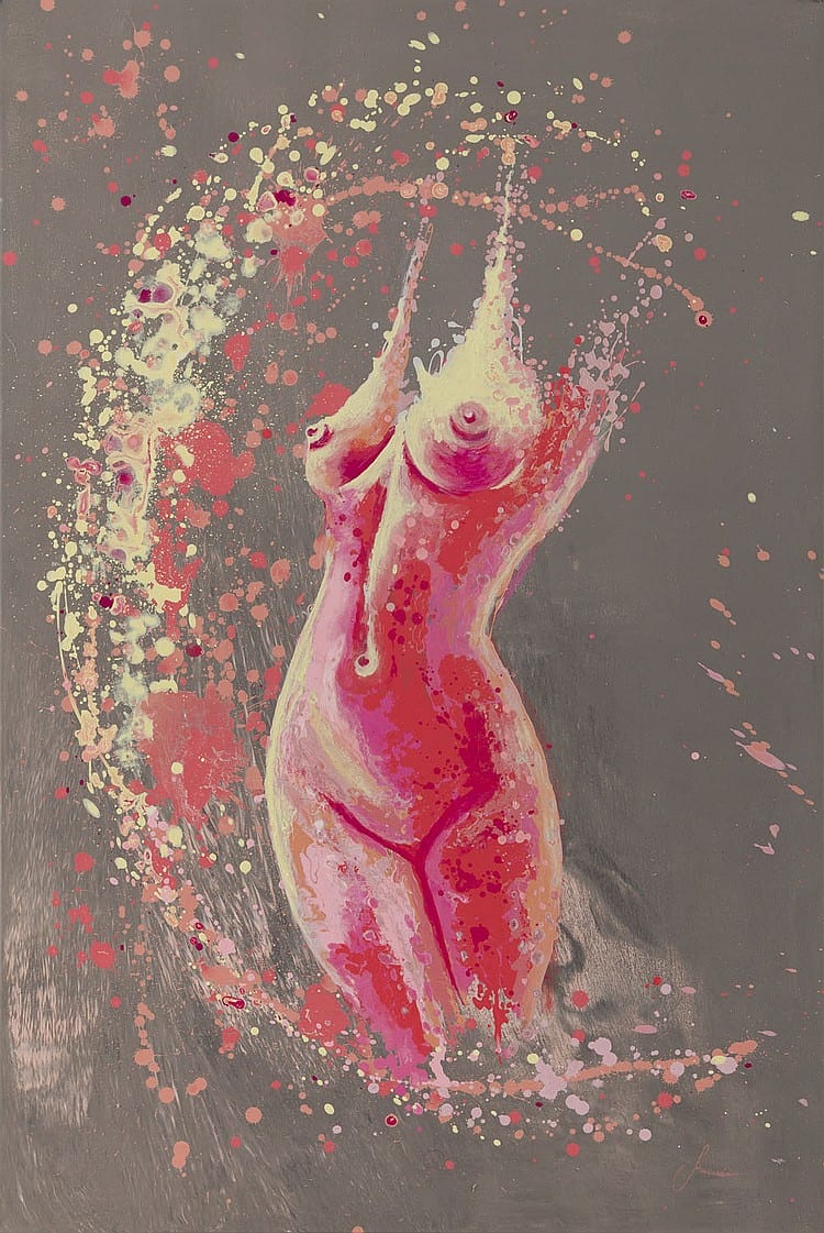Magda Maciaszek comparable auction result: magda maciaszek b 1987 dance of the thoughts 2017