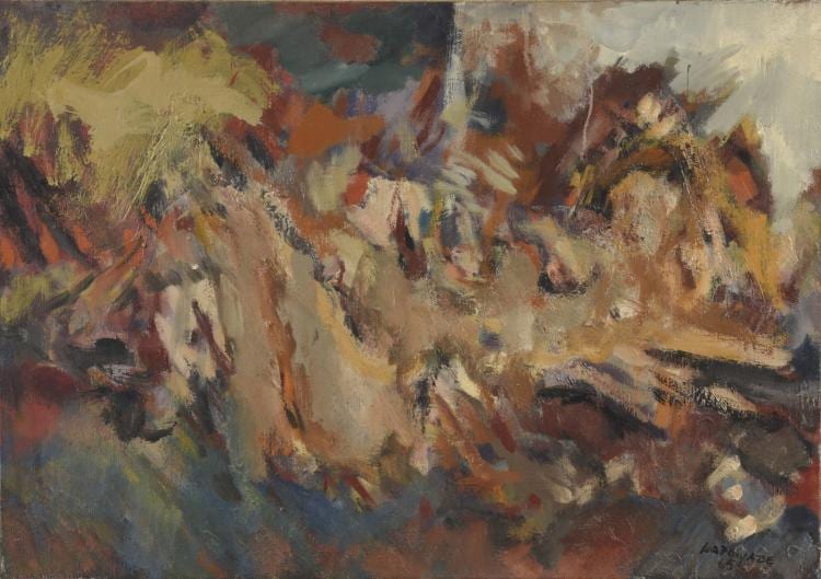 Robert Lapoujade comparable auction result: robert lapoujade 1921 1993 offrande 1965