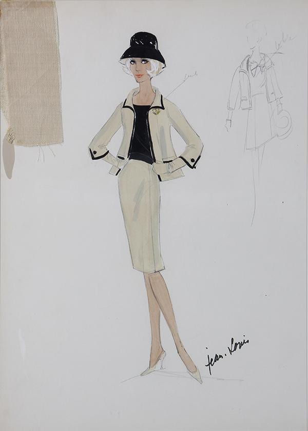 Jean (1753) Louis comparable auction result: jean louis costume design illustration