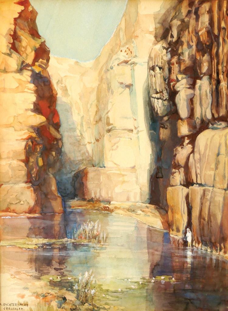 Anna Rychter  May comparable auction result: jerusalem