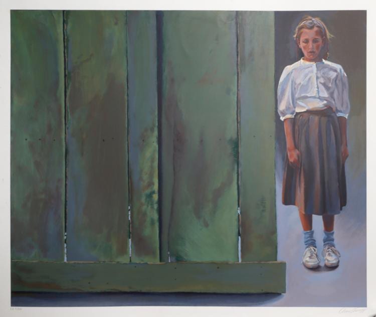 Chase Chen Chenoff comparable auction result: chase chen chenoff lost shadow serigraph