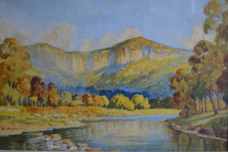 George Ansdell comparable auction result: george ansdell river landscape scene