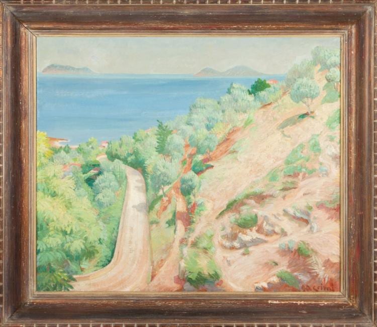 Alfred D. Crimi comparable auction result: alfred d crimi american 1900 1994 la sugherita