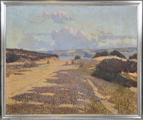 Julian Howard Ashton comparable auction result: howard ashton 1877 1964 tracks to the beach 1906 78 x 93 5 cm