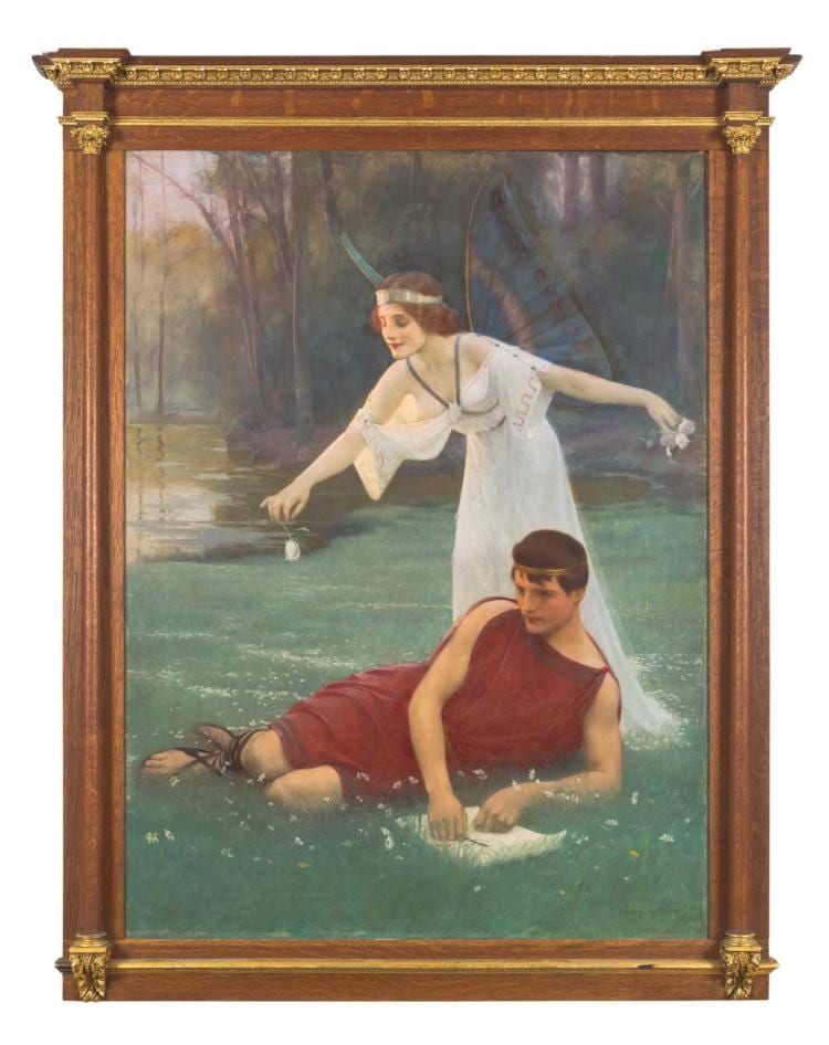 abraham abbey aby altson 1864 1949 inspiration 1899 oil on canvas signed and dated lower right abbey altson 1899 signed verso abbey altson holland lane studio kensington w · Mossgreen Auctions · 2017-06-28 Abraham (1575) Janssens comparable auction result: abraham abbey aby altson 1864 1949 inspiration 1899 oil on canvas signed and dated lower right abbey altson 1899 signed verso abbey altson holland lane studio kensington w