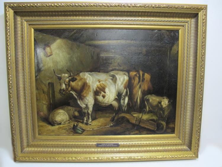 John W. Morris comparable auction result: john w morris act 1865 1924 attrib painting