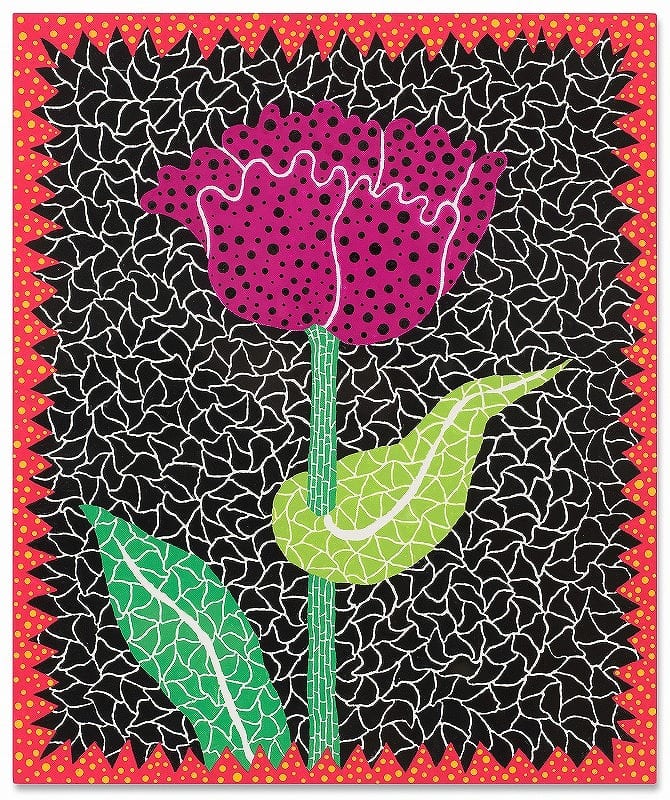 KUSAMA Yayoi - A Flower comparable sale