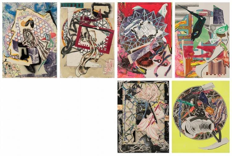 Frank STELLA - Waves â  (Axsom 186-191) comparable sale