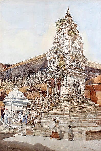 Ong Kim Seng - Bhaktapur Temple comparable sale