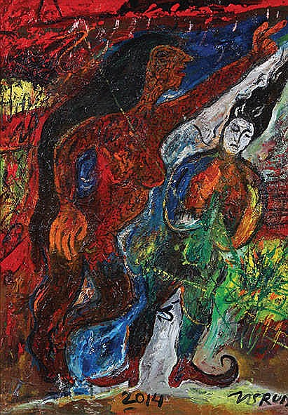 Nasirun - Mythological Scene comparable sale