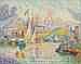 Paul Signac (1863-1935) Cherbourg. Fort du Roule oil on canvas 28 7/8 x 36 comparable sale