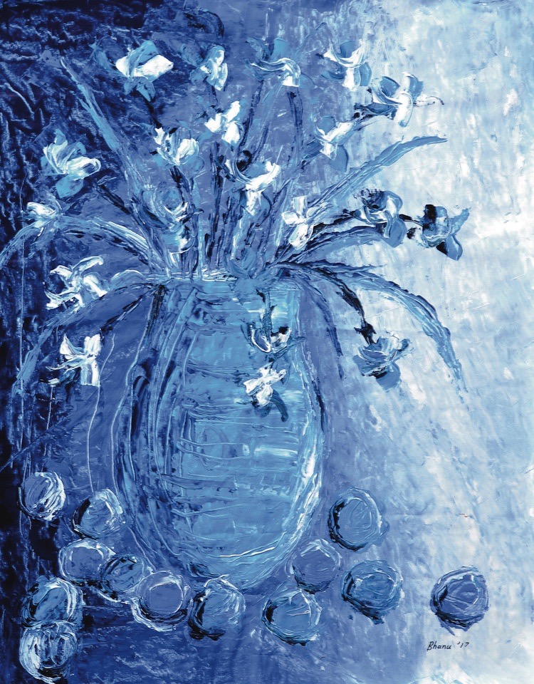 Bhanu Achan comparable auction result: bhanu achan b kuala lumpur malaysia 1949 still life in abstract 2017