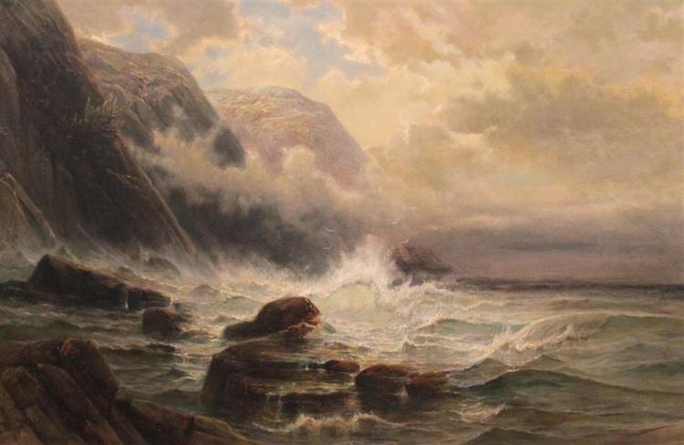 carl phillip weber american 1849 1922 rocky seascape oil on canvas 23 1 2 x 36 in · Potomack Company · 2017-07-25 Carl Phillip Weber comparable auction result: carl phillip weber american 1849 1922 rocky seascape oil on canvas 23 1 2 x 36 in