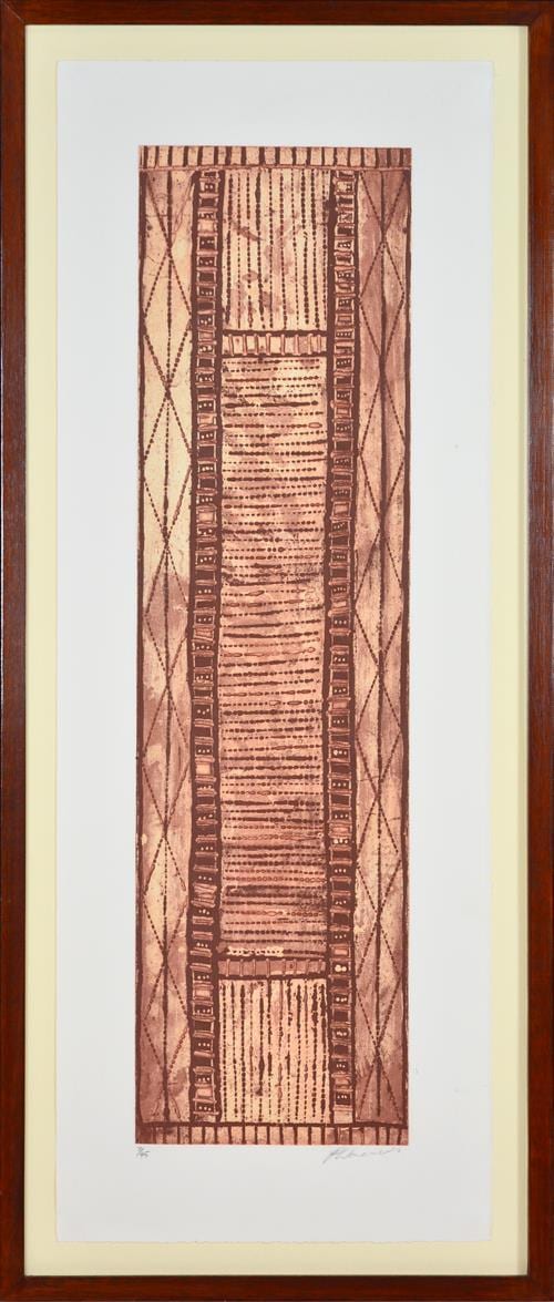 PEDRO WONAEAMIRRI comparable auction result: pedro wonaeamirri 1974 body painting 4 64 5 x 17 5cm