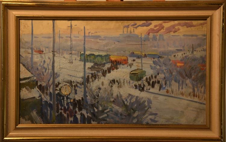 Yuri Mikhailovich Lyubavin comparable auction result: yuri mikhailovich lyubavin 1923 russian ukrainian