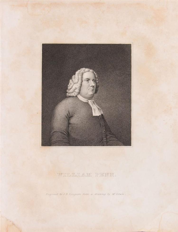 James Barton Longacre comparable auction result: james barton longacre 1794 1869 william penn