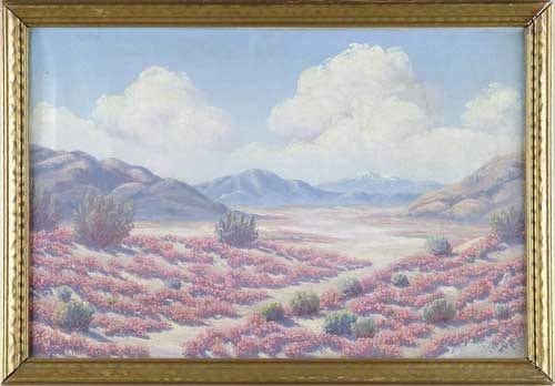 Charles Wesley Nicholson comparable auction result: charles wesley nicholson american 1886 1965 desert flowers