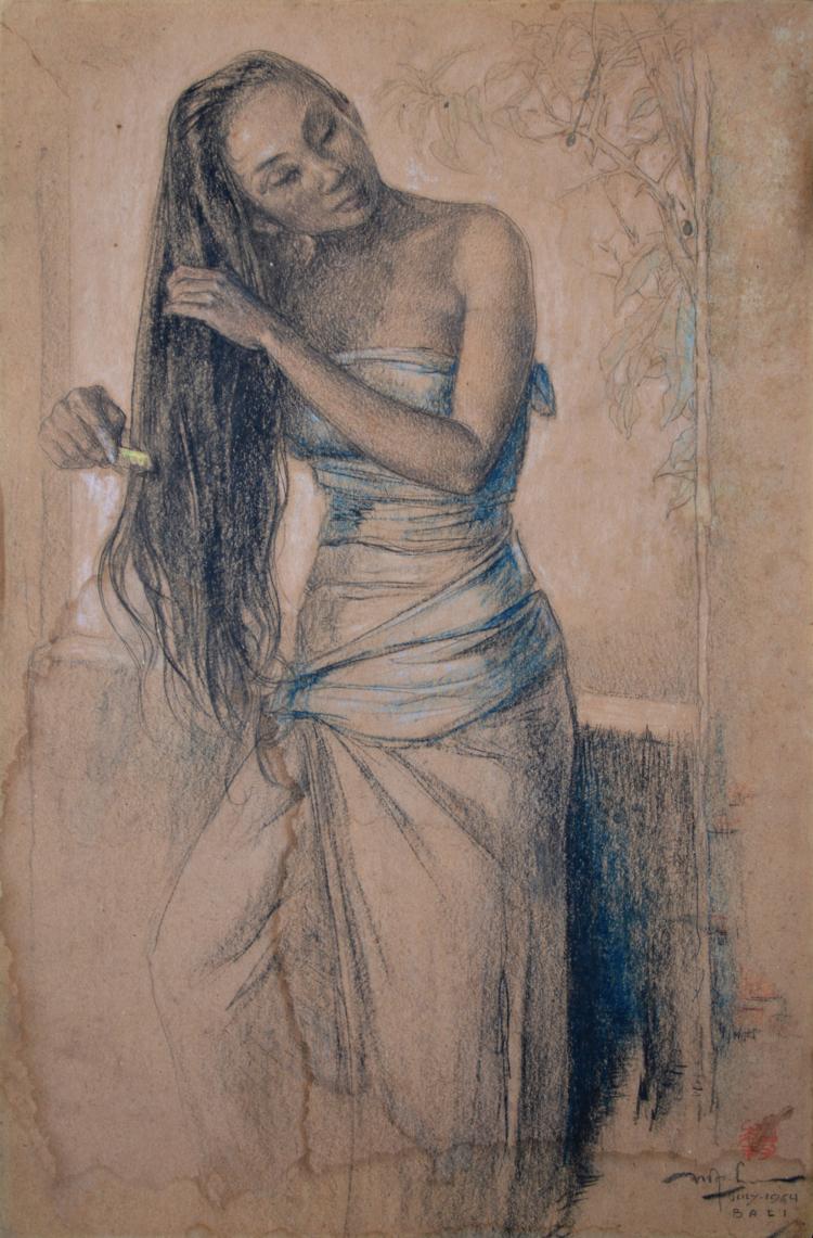 Lee Man Fong | Balinese Woman comparable sale