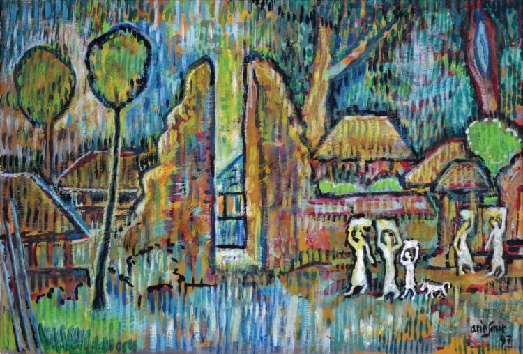 Arie Smit | Women Coming Home from The Market comparable sale