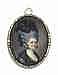 Samuel Cotes comparable auction result: samuel cotes british 1734 1818 oval 56 mm high gilt metal frame with