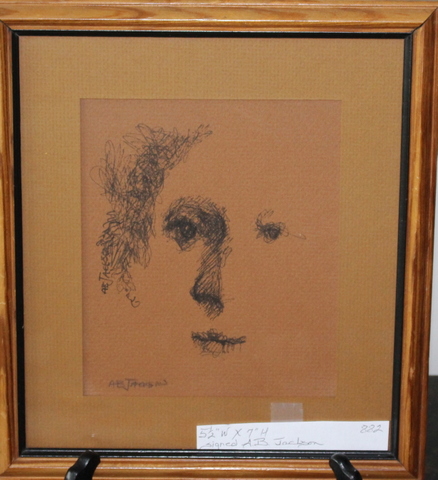 pen drawing by a b jackson · Hampton House Auctions · 2017-08-19 A. B. Jackson comparable auction result: pen drawing by a b jackson
